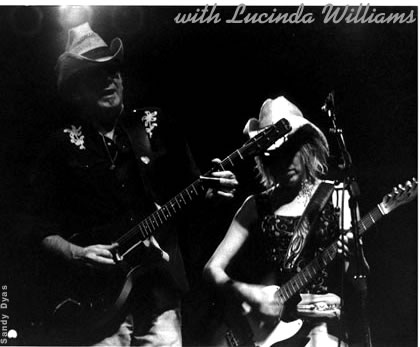 Bo with Lucinda Williams