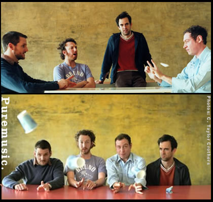 Guster with paper cups