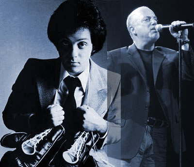 Billy Joel (then & now)