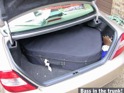 Bass in the trunk!