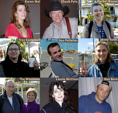 Karen Mal, Chuck Pyle, Rachel Bissex,Troy Campbell, Dan Pelletier, Jenny Yates, The Winstons, Laurie McClain, Dan Bern