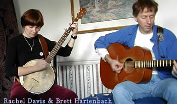 Rachel Davis and Brett Hartenbach