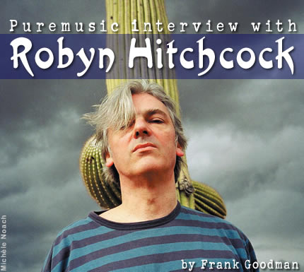Puremusic interview with Robyn Hitchcock