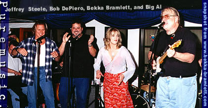 Jeffrey Steele, Bob DePiero, Bekka Bramlett, and Big Al