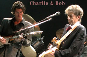 Charlie Sexton with Bob Dylan