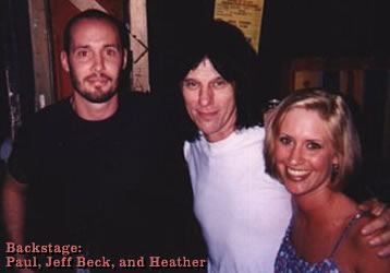 Paul Thorn, Jeff Beck, Heather Thorn
