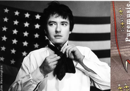 Paul (tying his tie)